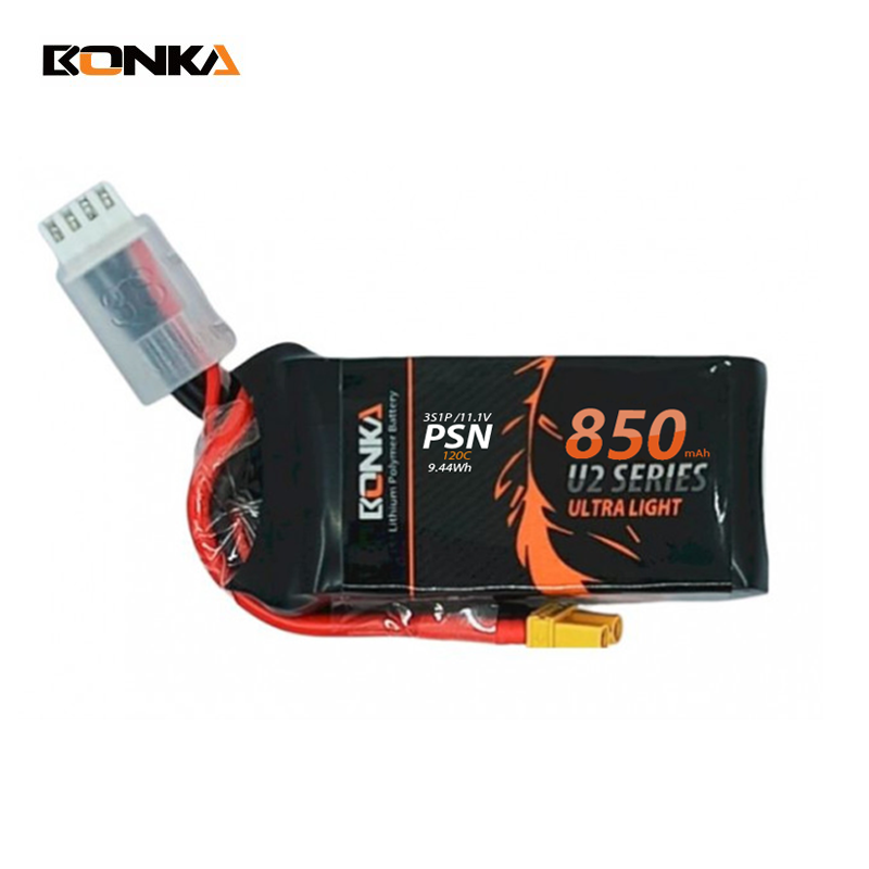 BONKA FPV 850mAh 120C 3S PSN Series Racing LiPo